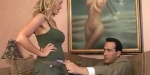 Busty MILF takes it in her tight pussy - video 1