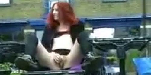 Redhead Exhibitionist