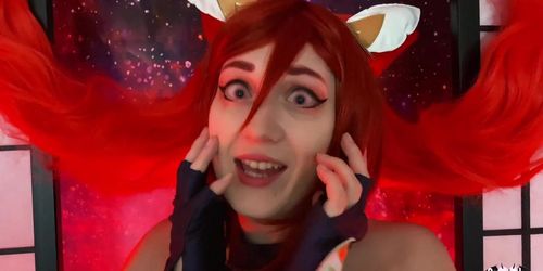 Star Guardian Jinx 4K Throat Bang TEASER OmankoVivi League of Legends Blowjob (GamerGirl )