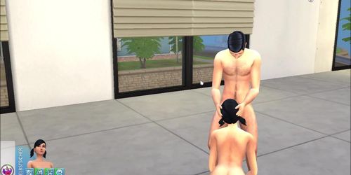 Hot Teen Abused By Mature Cock Full In Cum (Sims4) (Asmr)