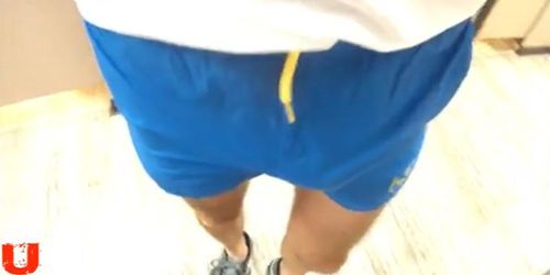 dressing room bulge flash