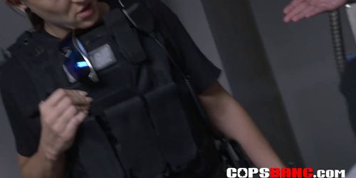 FEMALE rough cops getting banged by BIG BLACK THUGs COCK