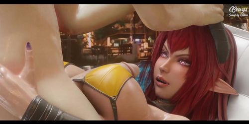 3D Animation - Hot Sinia - Part 12
