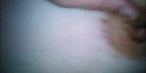 He cums on her nice big boobs.
