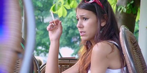 Eurosmoke Brunette Teen