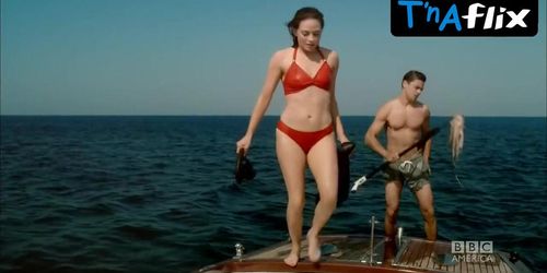 Lara Pulver Bikini Scene  in Fleming