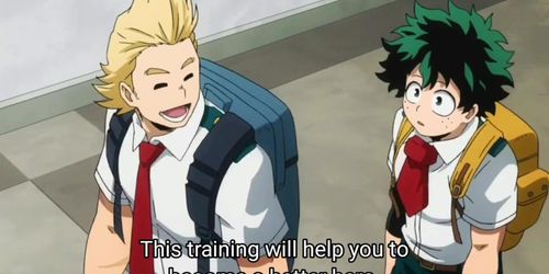 Mirio × deku fake subs 