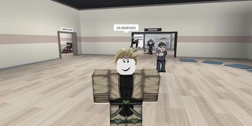 Hot Dio Brando Using Za Warudo To Screw Cops In Roblox  (Joanna Levesque)