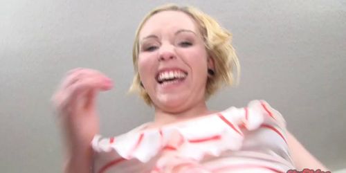 STROKIES - Miley Mae Handjob (Miley May, Caroline Cross)