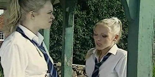 Lesbian Teachers Punish Smoking Schoolgirls