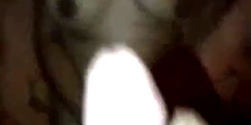 Cumming on wifes big indian tits