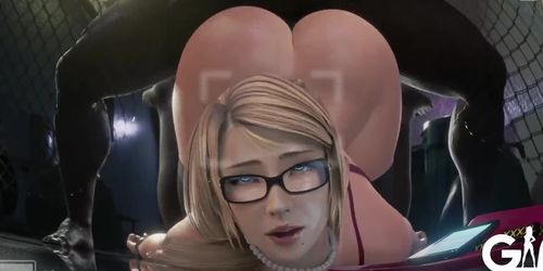 Girl get Pounded from behind with sound  Sfm
