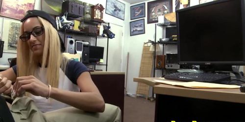 Beautiful Blonde Newlywed Cheats Her Man To Retrieve Sold Ring In Pawn Shop