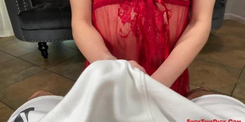 Sexy Puerto Rican Natalia Nix Sucks This Cock (Dickson Hermouth)