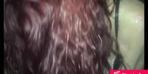 Candy drains her lovers BBC dry and then he pounds that pussy! 