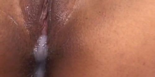 Multiple internal ejaculations in gaped fuck holes for wicked bitch 