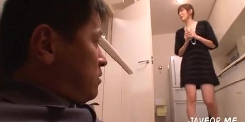 sexy wife rough sex in kitchen