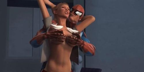 Spiderman Animation porn Compilation