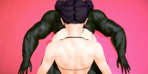 Monster Likes To Screw Big Tits 3D Hentai