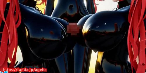 3d hentai busty girl double boobs job [big tits][big boobs][futanari]