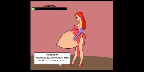 jessica rabbit vore (W COMMENTARY)