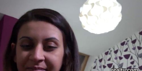 Glamorous czech teenie is teased in the supermarket and penetrated in pov
