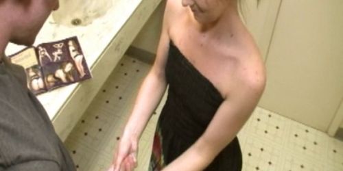 Handjob amateur covered with jizz in POV