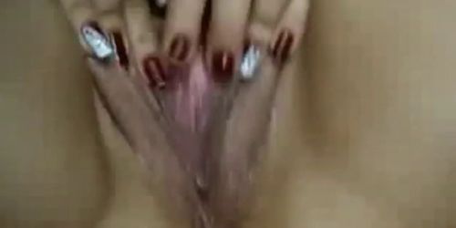 Pussy wide open with tight Latina MILF part6 - video 1