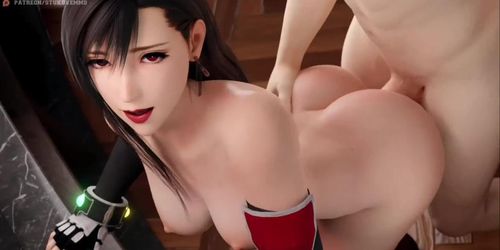 Tifa Lockhart Doggystyle //Animated by Stukove// "extended" version