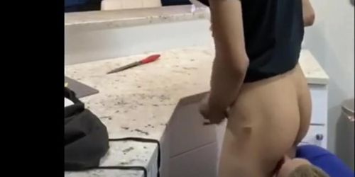 Risky SUCK & RIM in the kitchen 