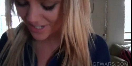 blonde teen gf loves to be fucked