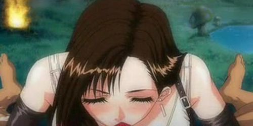 Tifa Lockheart - Anime Blowjob