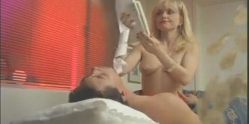 Linnea Quigley Breasts Scene  in Heavy Petting Detective