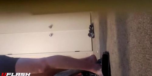 Hot guy changing on hidden cam
