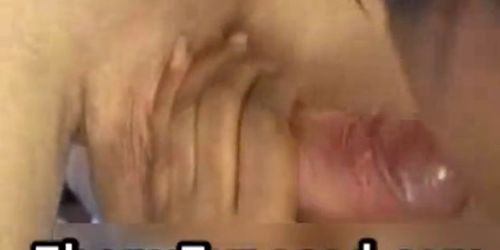 Pretty ebony tries deepthroat fat cock part2