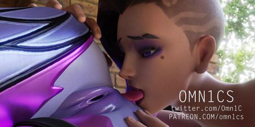 Sombra boops Widowmaker