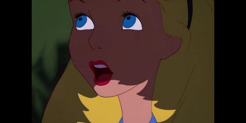 Lesbian Cartoon Porn Alice In Wonderland - Alice in Wonderland - Meeting the Red Queen - Tnaflix.com