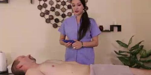 MEAN MASSAGES - She's Got Something Extra Mixed With Pain For Her Client