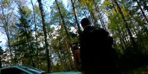 Hot blonde gets fucked by many guys