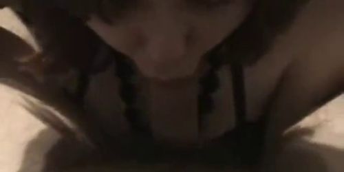 My big breasted wife blowing and riding me