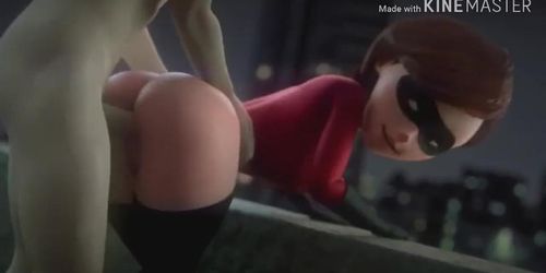 Incredible Fuck - Mrs Incredible Fucked From Behind - Tnaflix.com