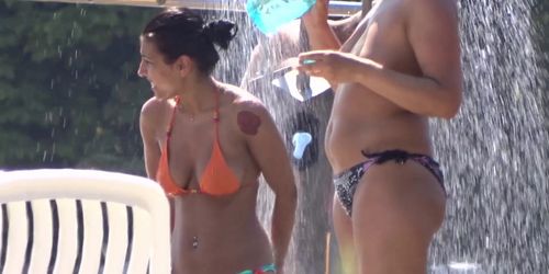 HOT BIKINI TEENS - Teen Girls Voyeur HD Video teaser II