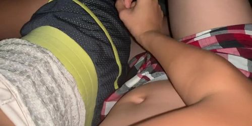 Asian Teen Fucks Dad after Nightmare