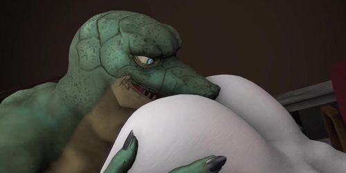 Alien Reptile Porn - LIZARD FUCKS AND FILLS TORIEL [NO SOUND] [ANIMATION BY DAHSHARKY] -  Tnaflix.com