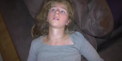 Insanely Hot Blonde Teen Fucked Rough