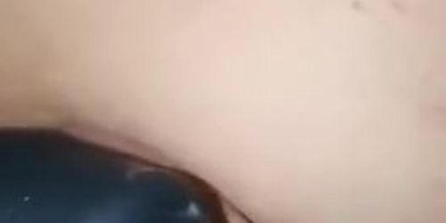 Fat pussy Girl squirting  .. solo with toy 