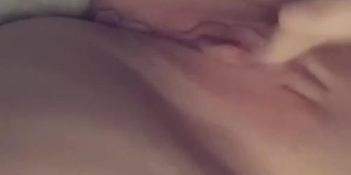 Mij natte tijger kut vingeren na de sex