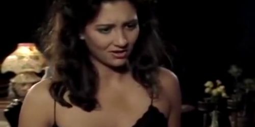 Lisa Bright Damien Cashmere Jon Dough in retro porn slut cheats on her husband with 3 men (Hollywood )