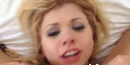 Teen lesbian gets oral - video 3