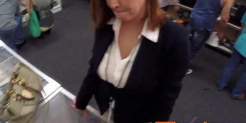 Pawnee amateur banged by lucky broker